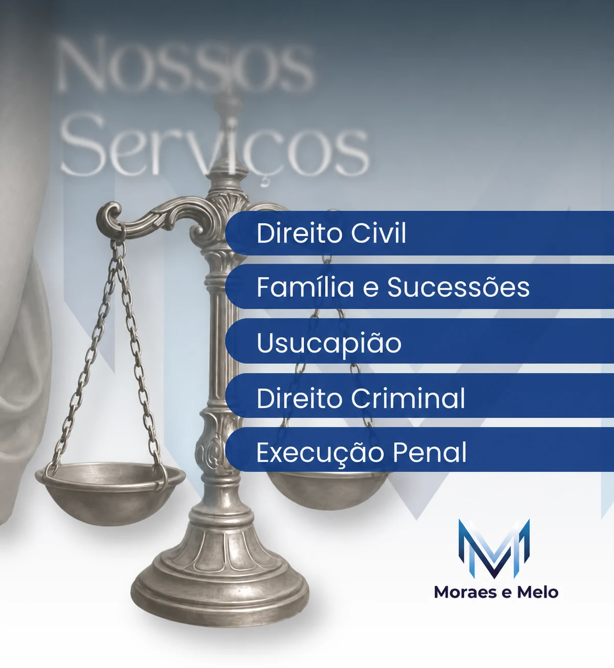 Áreas de atuação da Moraes & Melo